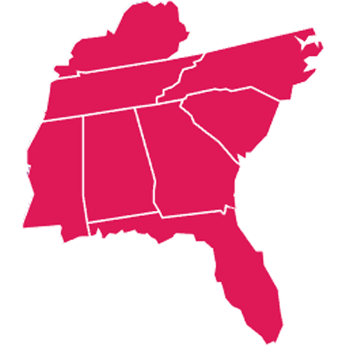 Southeast AETC Map